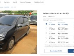 Harga Mobil Ayla Matic Bekas